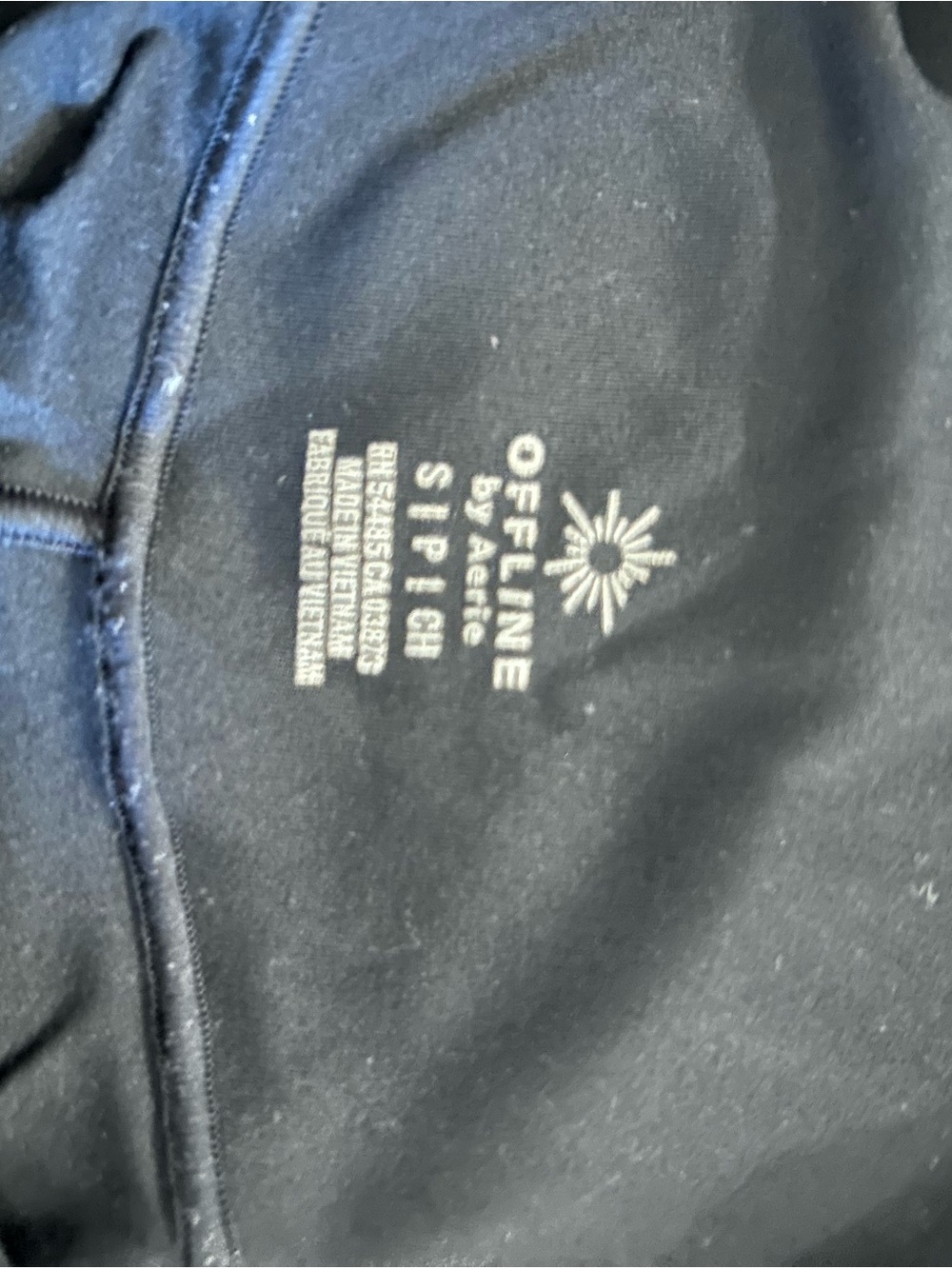 Aerie High Waisted Crossover Flare Legging View 5